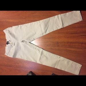 Khaki Stretchy pants